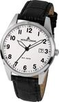 JACQUES LEMANS Herrenuhr Lederarmband massiv Edelstahl 1-2002B