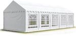 TOOLPORT Party-Zelt Festzelt 4x10 m Garten-Pavillon -Zelt PVC Plane 700 N in...