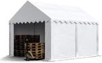 TOOLPORT Lagerzelt 3x4 m Zelthalle Unterstand Weidezelt PVC Plane 700 N wasserdicht