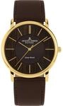 JACQUES LEMANS Herrenuhr, Eco Power Uhren M&auml;nner, Chronograph aus massivem...