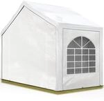 TOOLPORT Hochwertiges Partyzelt 4x2 m Pavillon Zelt PE Plane 450 N Gartenzelt