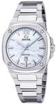 JAGUAR Swiss Made Damenuhr Analog aus Edelstahl 316l Silberfarben | Quarzwerk,
