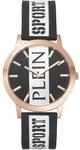 Plein Sport Damen Uhr Analog Quarz Legend PSJBA0323 Silikon
