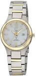 ETT Eco Tech Time Funk Solar Damen Uhr Analog mit Titan Armband ELT-11672-12M