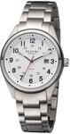 REGENT Herrenuhr Solar Titan mit Gliederarmband Analog 10 ATM F-1539