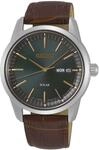 Seiko Herren-Uhr Quarz Edelstahl mit Edelstahlband SNE525P1