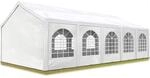 TOOLPORT Hochwertiges Partyzelt 4x10 m Pavillon Zelt PE Plane 450 N Gartenzelt