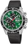 Festina Swiss Made Uhr Automatik Herren aus Leder Schwarz Uhr Analog | Herren,