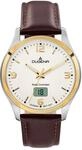 Dugena Herren-Armbanduhr 4460862 Tresor Funk, Funkuhrwerk, Bicolor-Zifferblatt,