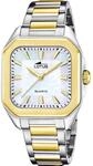 Lotus Damenuhr Analog aus Edelstahl 316l Multi | Quarzwerk, Widerstandsf&auml;higes