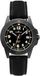 DUGENA Armbanduhr f&uuml;r Jungen, 4461061, Keno, Quarz, schwarzes Zifferblatt,