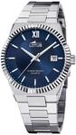Lotus Herren Analog Uhr Edelstahl 316L Silber - Quarz - Kalender - Mineralglas - 10