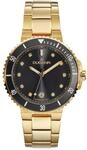 Dugena Damen-Armbanduhr 4461102 Lady Diver, Quarz, Edelstahl, Mineralglas,