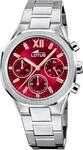 Lotus Damen Uhr Analog aus Edelstahl 316L Silber - Quarz Chronograph -...
