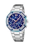 Lotus Damen Uhr Analog aus Edelstahl 316L Silber - Quarz Chronograph -...