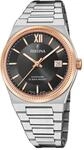 Festina Swiss Made Mens Rose Gold PVD-Plated Watch with Steel Bracelet F20036/3