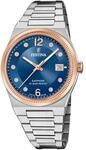 Festina Swiss Made Damenuhr Analog aus Edelstahl 316l Silberfarben | Quarzwerk,