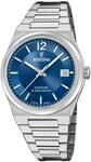 Festina Swiss Made Damenuhr Analog aus Edelstahl 316l Silberfarben | Quarzwerk,