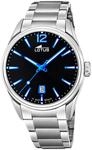 Lotus Herren Analog Uhr Edelstahl 316L Silber - Quarz - Kalender - Mineralglas - 10