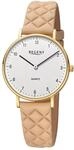 REGENT Damenuhr Quarz Beige/Goldfarben BA-854