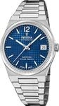 Festina Swiss Made Uhr Automatik Damen aus Edelstahl 316l Silberfarben 