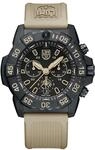 Luminox Herren Taucheruhr Navy Seal mit Gummiarmband, Geh&auml;usedurchmesser: 45 mm,