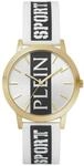 Plein Sport Damen Uhr Analog Quarz Legend Silikon