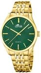 Lotus Herrenuhr Analog aus Edelstahl 316L Goldfarben | Klassisch und Elegant,