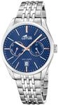 Lotus Herrenuhr Analog aus Edelstahl 316L Silberfarben- | Multifunktion, Kalender,