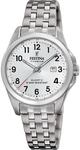 Festina Analog Titan Grau Quarzwerk Mineralglas 10 ATM - Wasserdicht