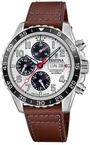 Festina Swiss Made Uhr Automatik Herren aus Leder Braun Uhr Analog | Herren,