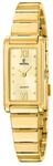 Festina Damenuhr aus goldfarbenem, PVD-beschichtetem Stahl mit Stahlarmband F20768/2
