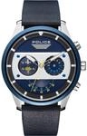 Police Unisex ErwachseneArmbanduhr Analog Quarz Leder PL15411JSTBL.03