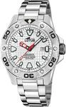 Lotus Herrenuhr Analog aus Edelstahl 316l Silberfarben | Quarzwerk, Kalender,