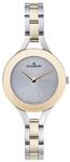 DUGENA Damen-Armbanduhr, 4461048, Malin, Quarz, silbernes Zifferblatt,