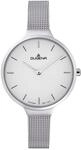 DUGENA Damen-Armbanduhr, 4461042, Alva, Quarz, wei&szlig;es Zifferblatt,