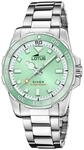 Lotus Damenuhr Analog aus Edelstahl 316l Silberfarben | Quarzwerk,