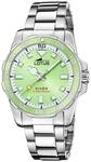 Lotus Damenuhr Analog aus Edelstahl 316l Silberfarben | Quarzwerk,