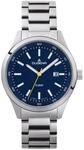 DUGENA Herren-Armbanduhr, 4461030, Madison, Quarz, blaues Zifferblatt,