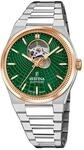 Festina Swiss Made Uhr Automatik Herren aus Edelstahl 316l | Silberfarben, Analoge