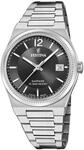 Festina Swiss Made Damenuhr Analog aus Edelstahl 316l Silberfarben | Quarzwerk,