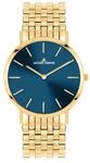 JACQUES LEMANS Damen-Armbanduhr Nizza Goldfarben/Dunkelblau 1-2172M