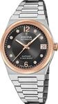 Festina Swiss Made Uhr Automatik Damen aus Edelstahl 316l Silberfarben 
