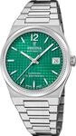 Festina Swiss Made Uhr Automatik Damen aus Edelstahl 316l Silberfarben 