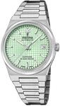 Festina Swiss Made Uhr Automatik Damen aus Edelstahl 316l Silberfarben 