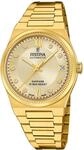 Festina Swiss Made Uhr Automatik Damen aus Edelstahl 316l Goldfarben 