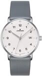 Junghans 041/4885.00 Herren-Uhr Form Analog Quarz mit Leder-Band