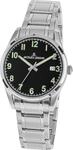 JACQUES LEMANS Damen-Uhren Analog Quarz One Size Silber/Schwarz 32016545