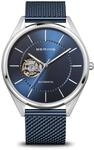 BERING Herren Ring in silber geb&uuml;rstet - Arctic Symphony Collection mit Edelstah