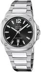 JAGUAR Swiss Made Herrenuhr Edelstahl 316L Silber - Quarz, Datum, Saphirglas -